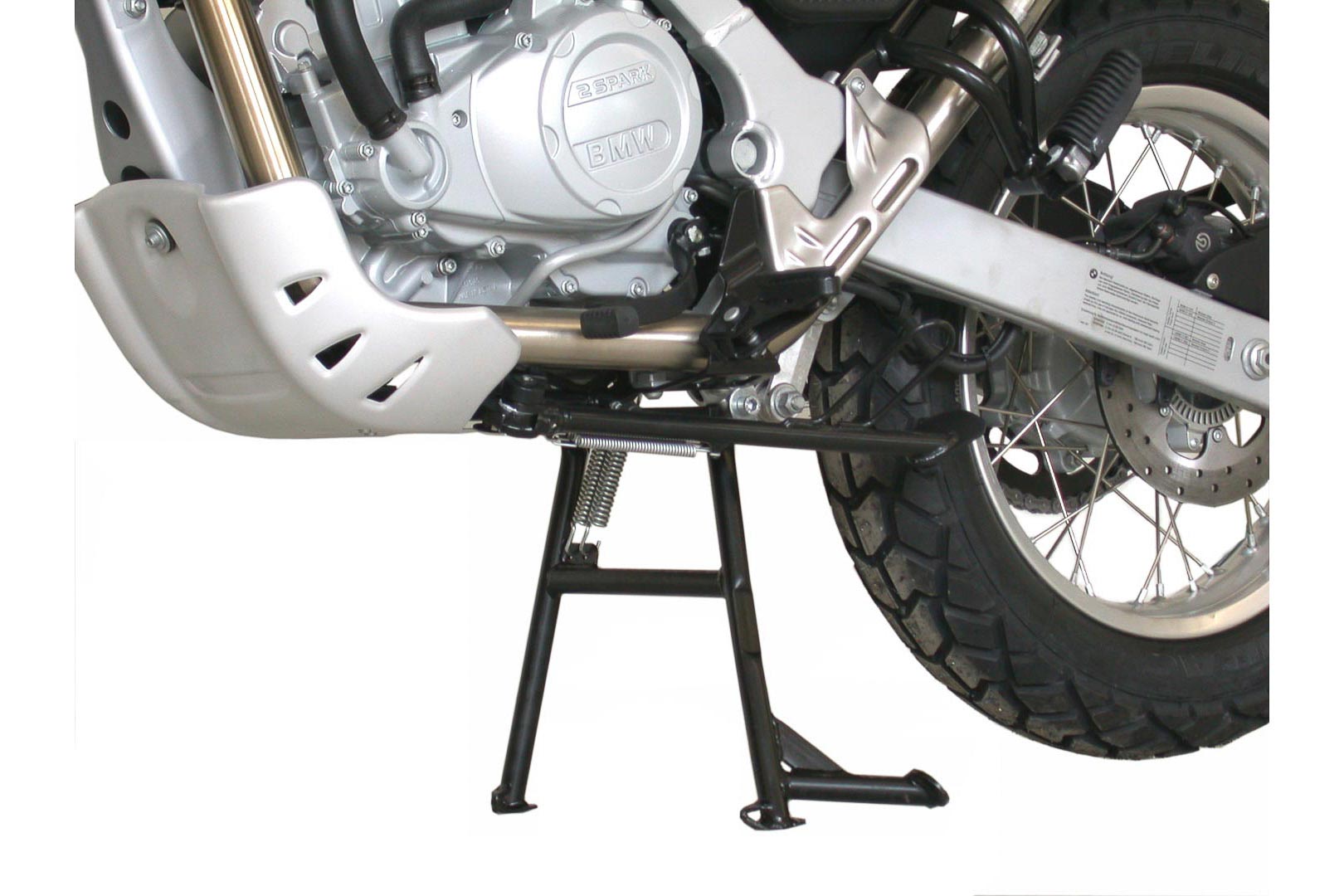 SW-Motech Hauptständer Schwarz für BMW F650GS / Dakar / G650GS Sertão