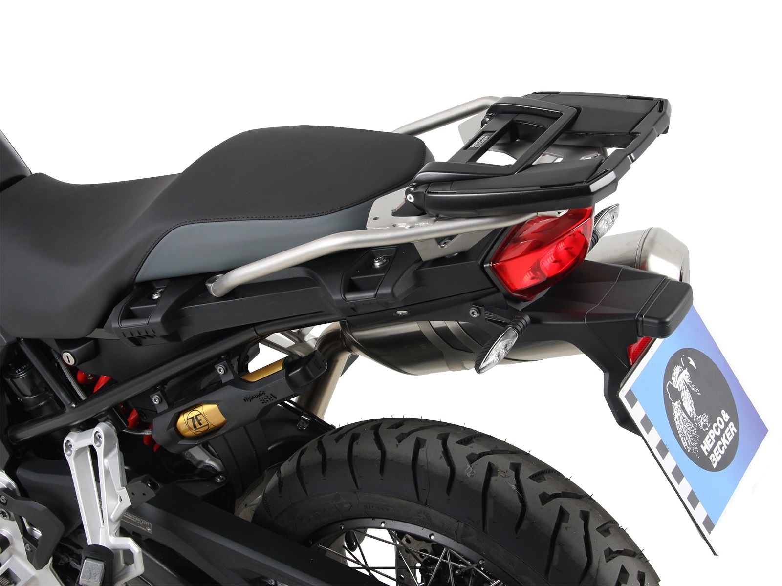 Hepco&Becker Easyrack Kombination mit Original Zubehörbrücke schwarz für BMW F850GS (2018-)