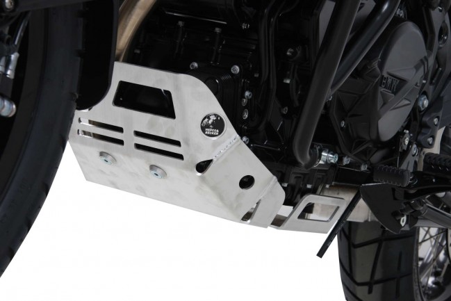 Hepco&Becker Motorschutzplatte aluminium für BMW F650GS Twin (2008-2011) F700GS (2012-2017)