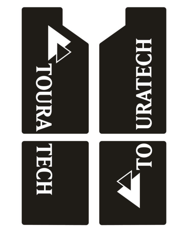 Touratech Dekorsatz Gabel für BMW K25 R1200GS + Adventure