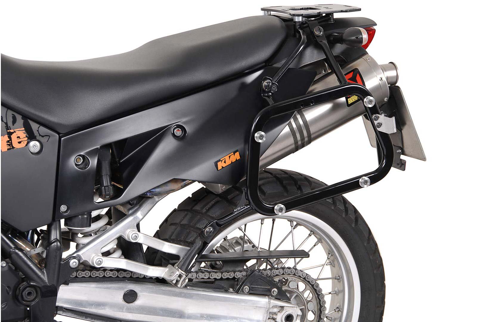 SW-Motech EVO Kofferträger Schwarz Verstärkt für KTM LC8 950 / 990 Adventure