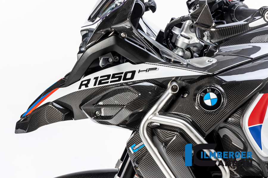 Carbon Schnabel vorne / oberer Kotflügel links für BMW R 1250 GS Adventure