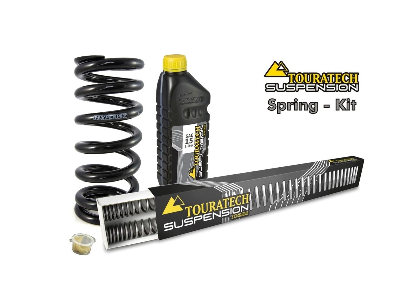 Touratech Suspension Austauschfedern für BMW F800GS 2008-2012 (BIGTANK)