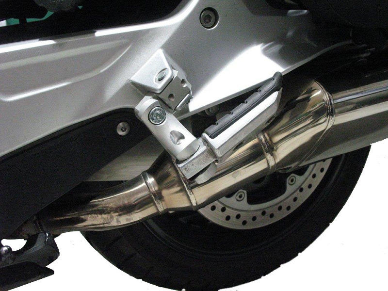 Fußrastentieferlegung Sozius verstellbar 60mm tiefer ABE für BMW R850GS R1100GS R850R R1100R