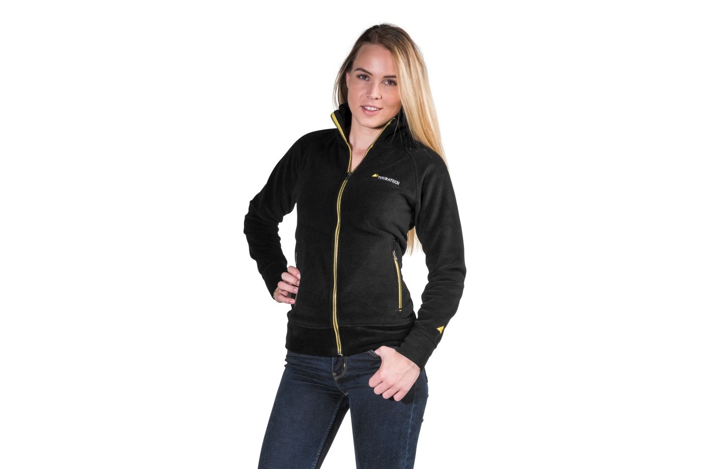 Fleecejacke Jacke Touratech Damen schwarz