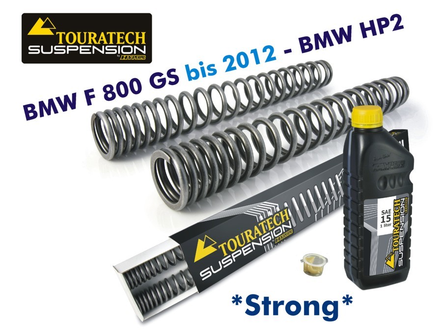 Touratech Progressive Gabelfedern BMW F800GS bis 12 *mit großem Tank* / BMW HP2