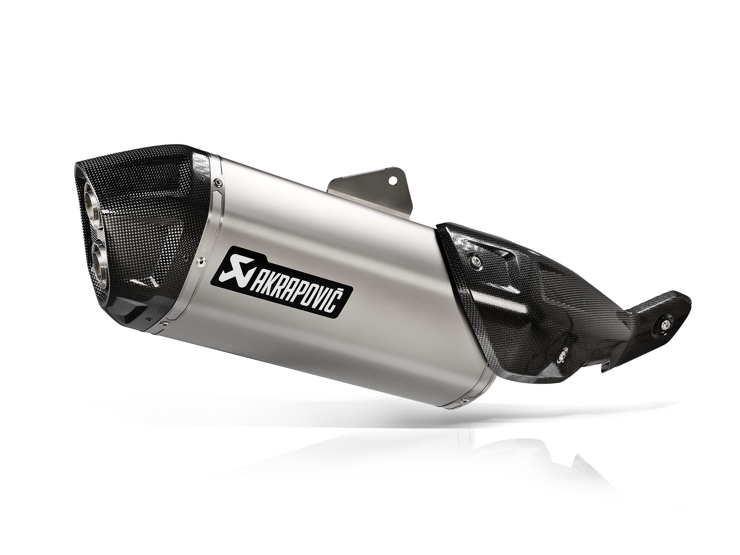 Akrapovic Slip-On Line (Titanium) Auspuff für Suzuki V-STROM 800DE 2022 - 2023