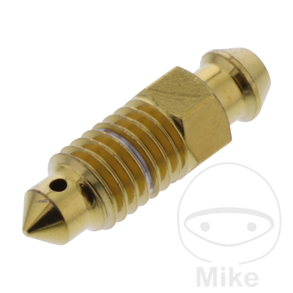 Entlüfterschraube JMP M8X1.25 mm Edelstahl V4A gold für BMW C 600 650 Sport C650GT C Evolution