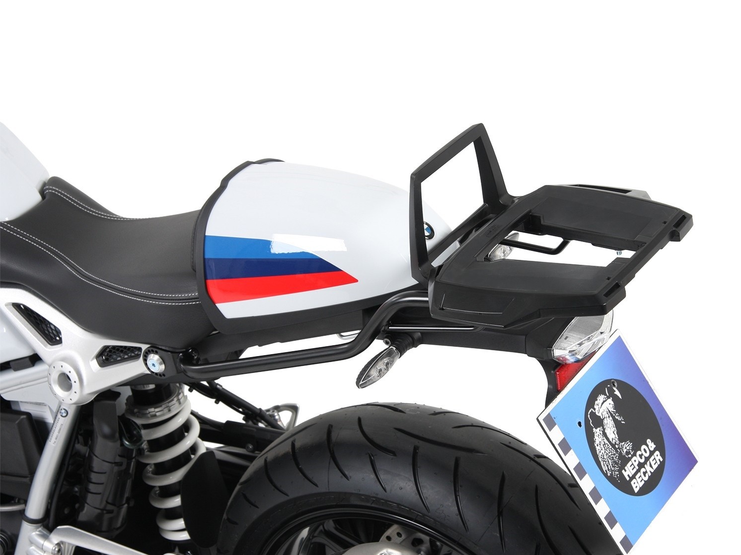 Hepco&Becker Alurack Topcaseträger schwarz für BMW R nineT Racer 2017-2023