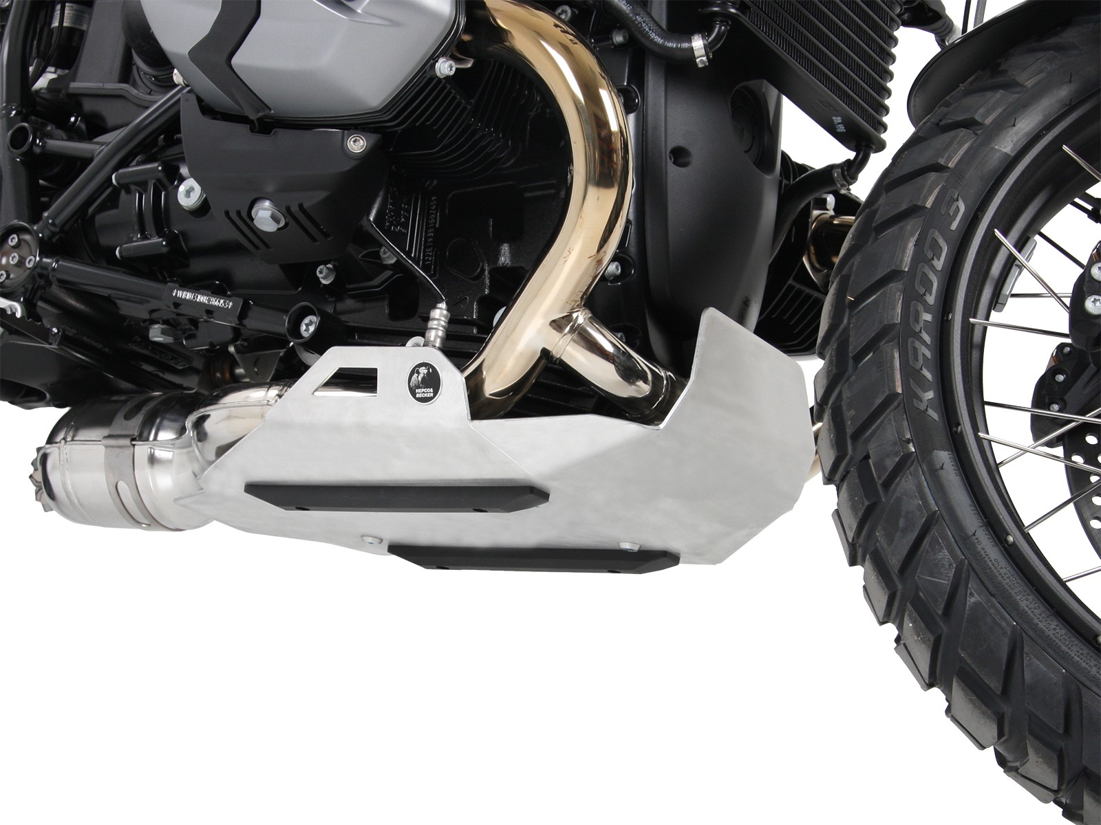 Hepco&Becker Motorschutzplatte aluminium für BMW R nineT Scrambler (2016-)