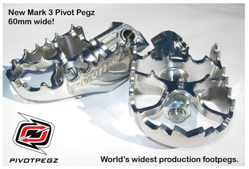 Pivot Pegz - Gelenkfußrasten *Mark3* für KTM 1090 Adv 1190 Adv 1290 Super Adv