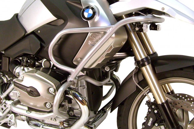 Tankschutzbügel für Kombination mit Motorschutzbügel 502918 silber für BMW R1200GS (2008-2012)