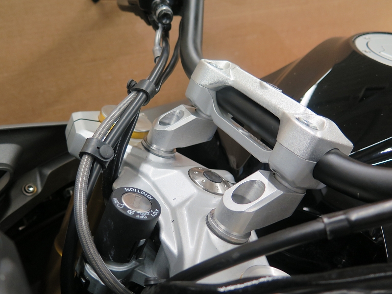 Lenkeradapter Lenkererhöhung 40mm höher inkl. ABE für BMW G310R G310GS