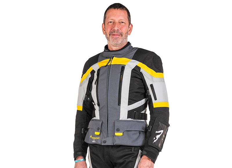 Touratech Compañero Summer Traveller Jacke Herren Langgröße gelb