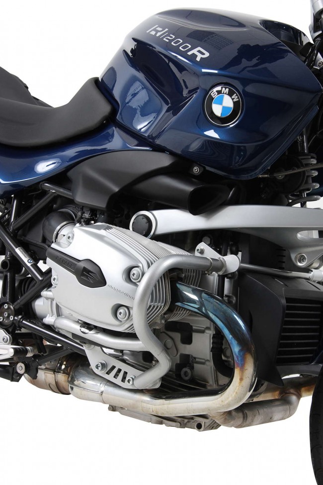 Hepco&Becker Motorschutzbügel silber für BMW R1200R (2006-2010)