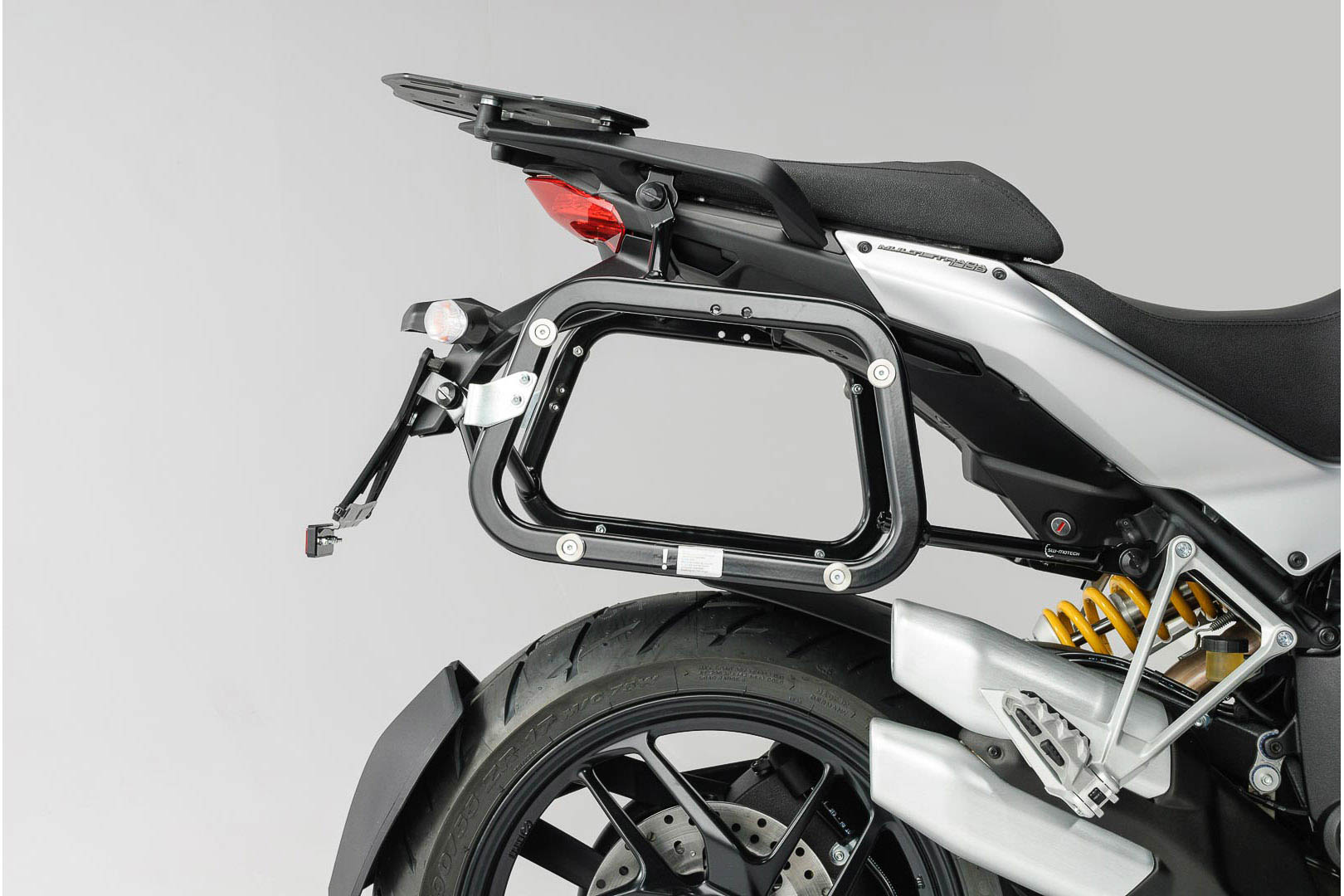 SW-Motech EVO Kofferträger Schwarz für Ducati Multistrada 1200 / S (10-14)