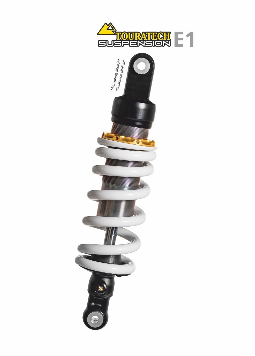 Touratech Suspension E1 Federbein für BMW F650GS (2 Zylinder Modell) 2008 - 2012