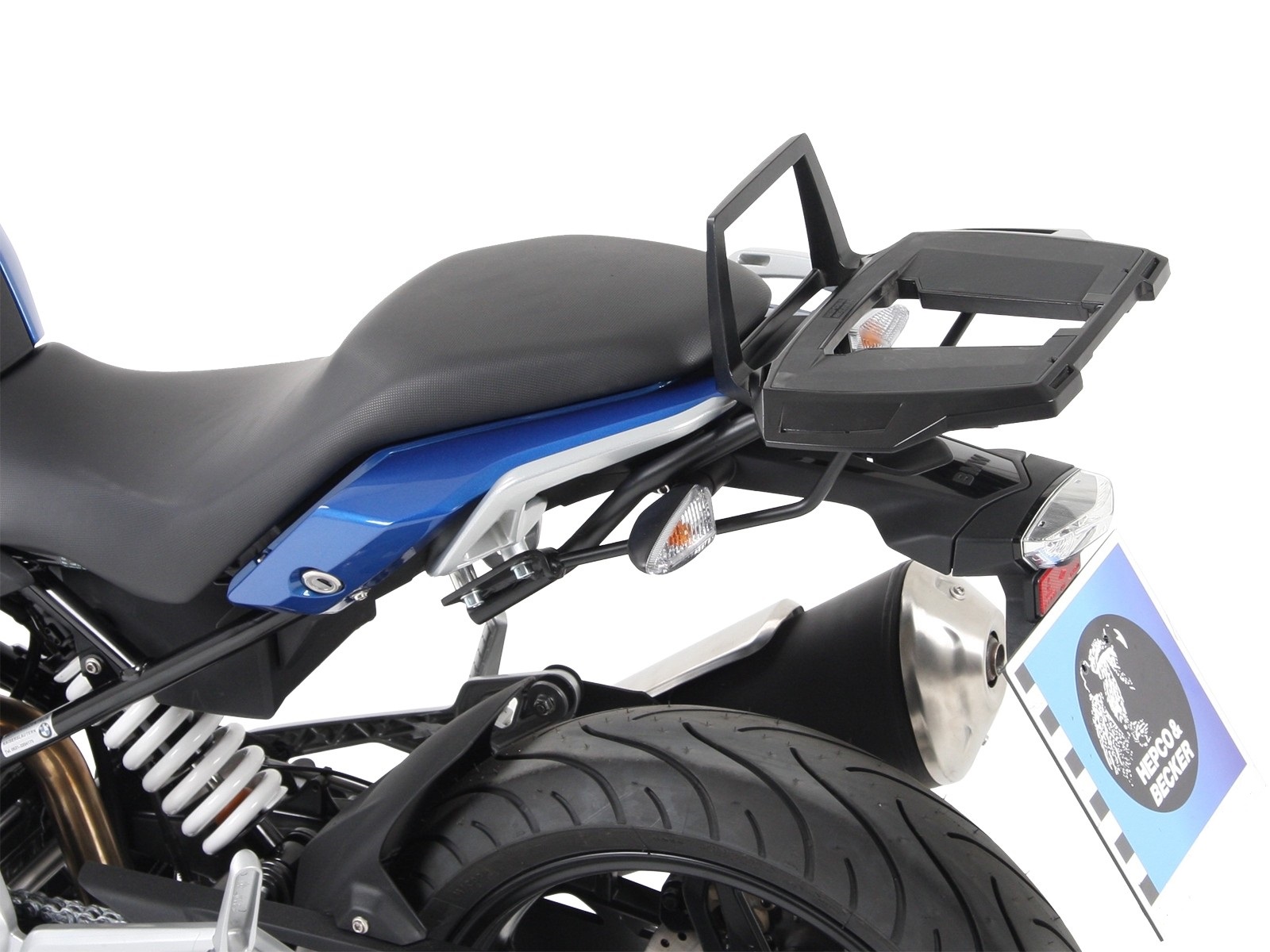 Hepco&Becker Alurack Topcaseträger schwarz für BMW G310R (2016-)