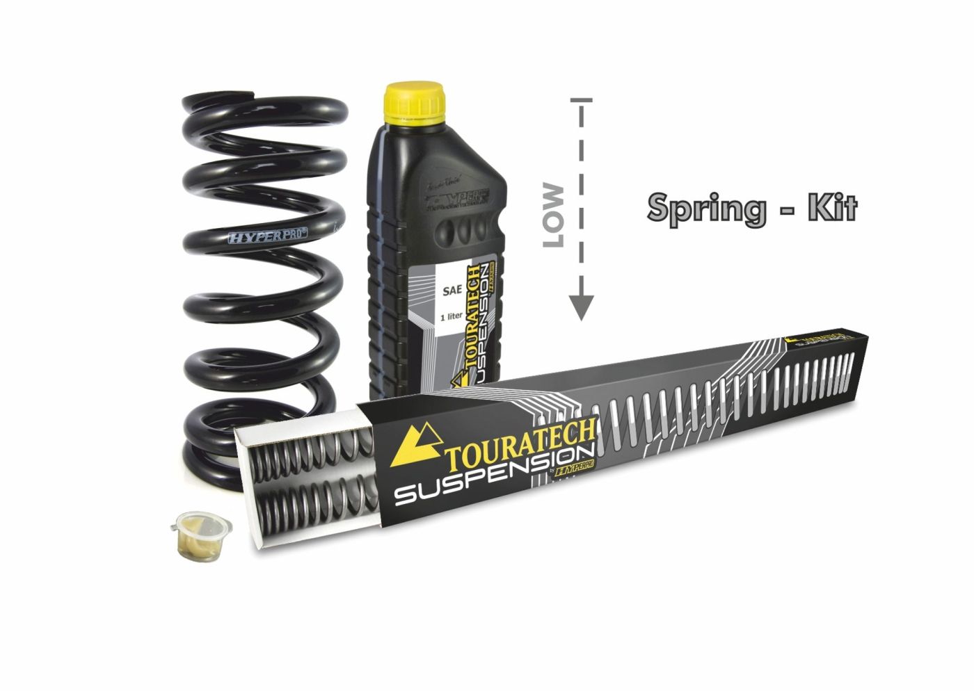 Touratech Suspension Tieferlegung -40mm für BMW F800GS 2013 - 2018 Factory lowered