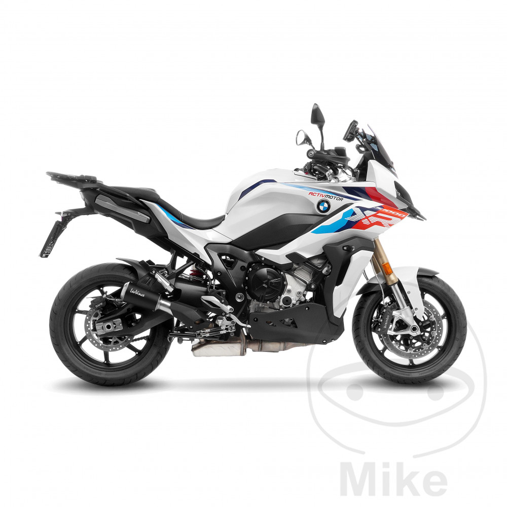 Schalldämpfer SBK Edelstahl LV-10Slip On Full black für BMW S1000XR