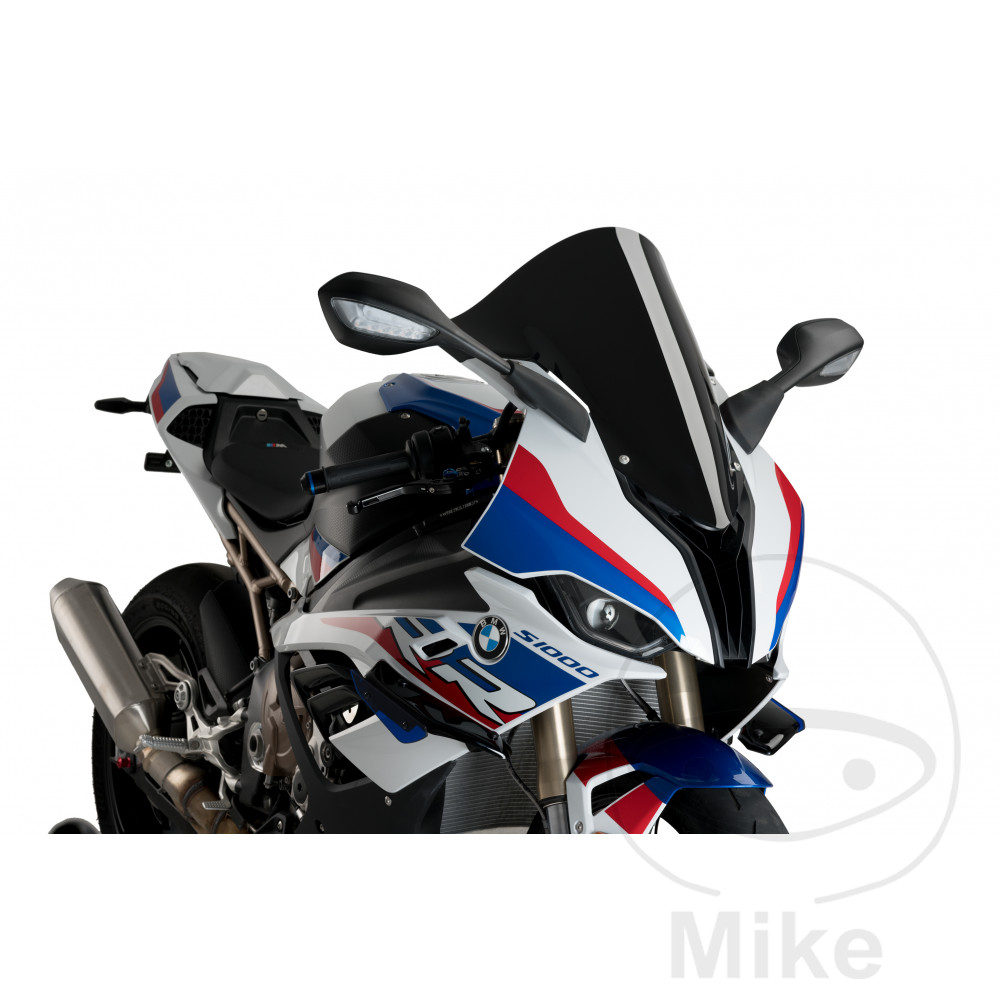 Scheibe  R-Racing Puig schwarz für BMW S1000RR ab 2019 M1000RR