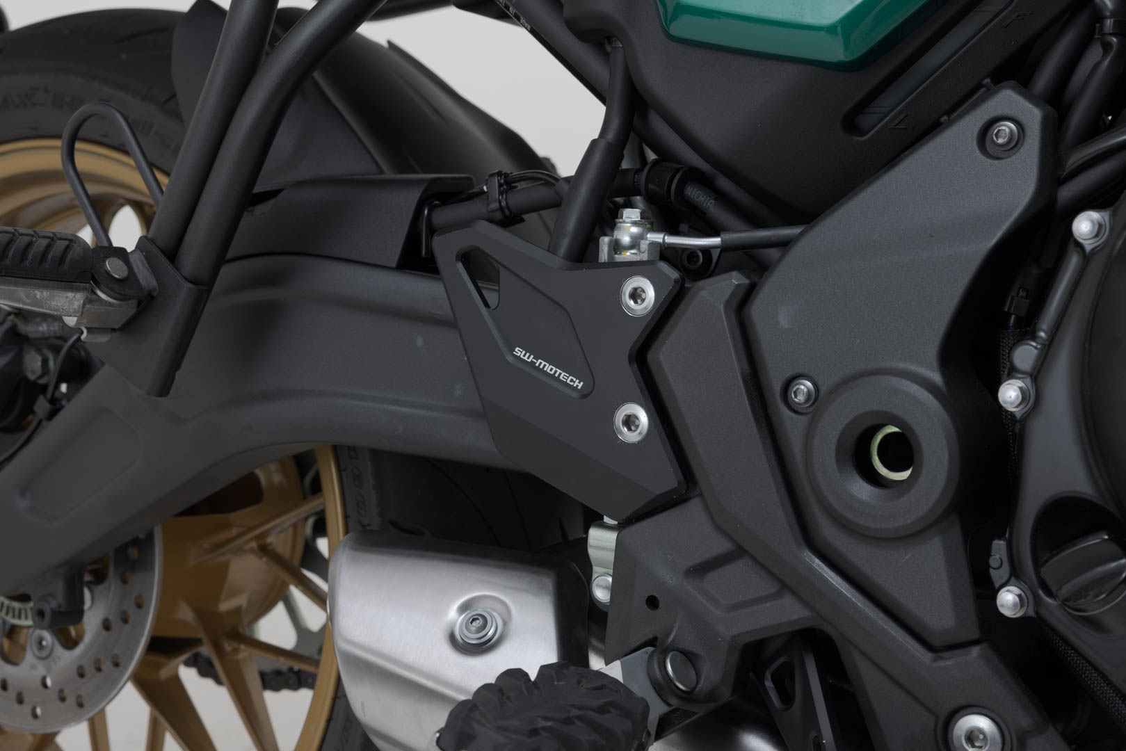 SW-Motech Fersenschutz Schwarz für Kawasaki Z650RS (21-)