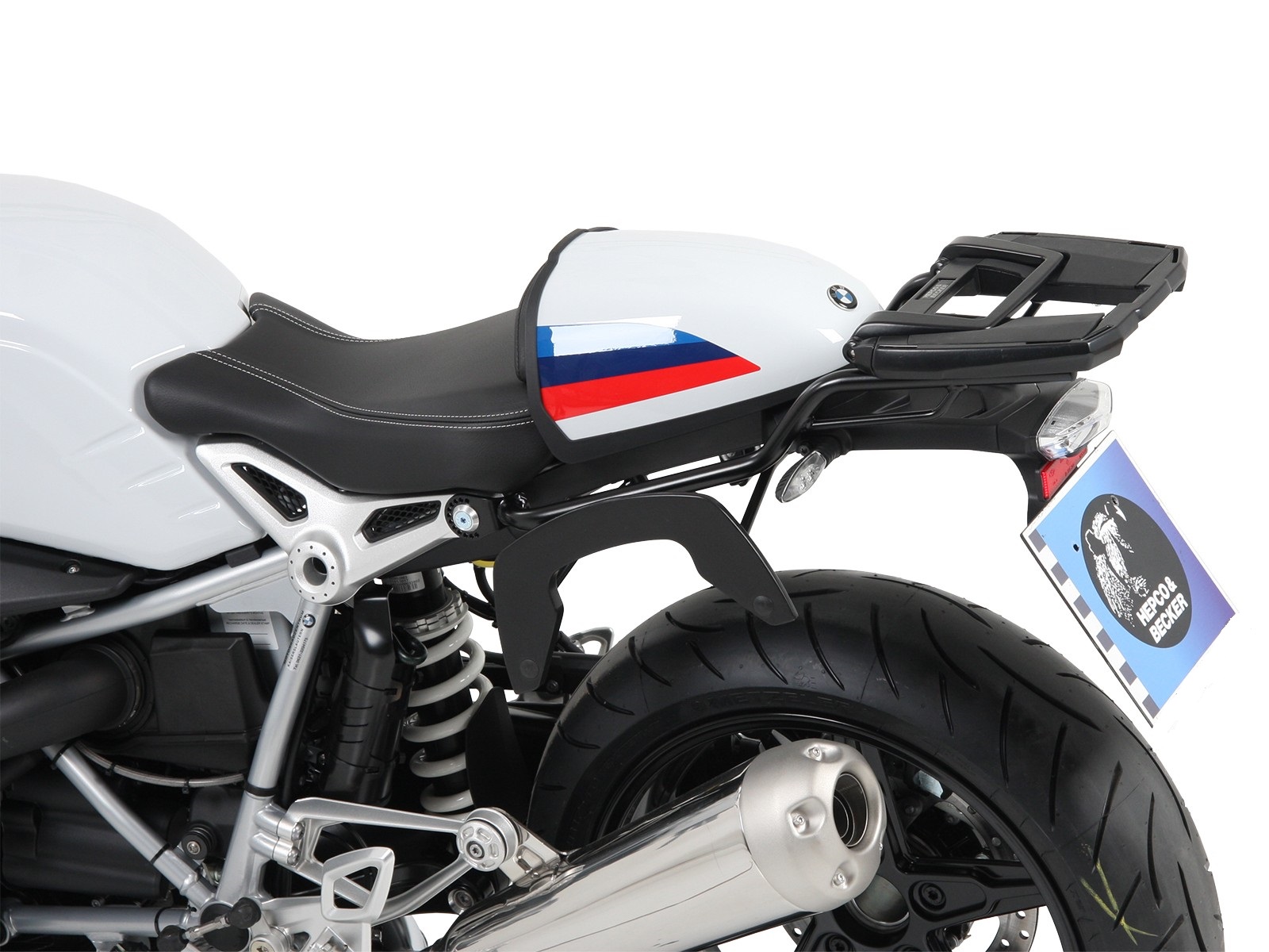 Hepco&Becker C-Bow Seitenträger schwarz für BMW R nineT Racer 2017-2023