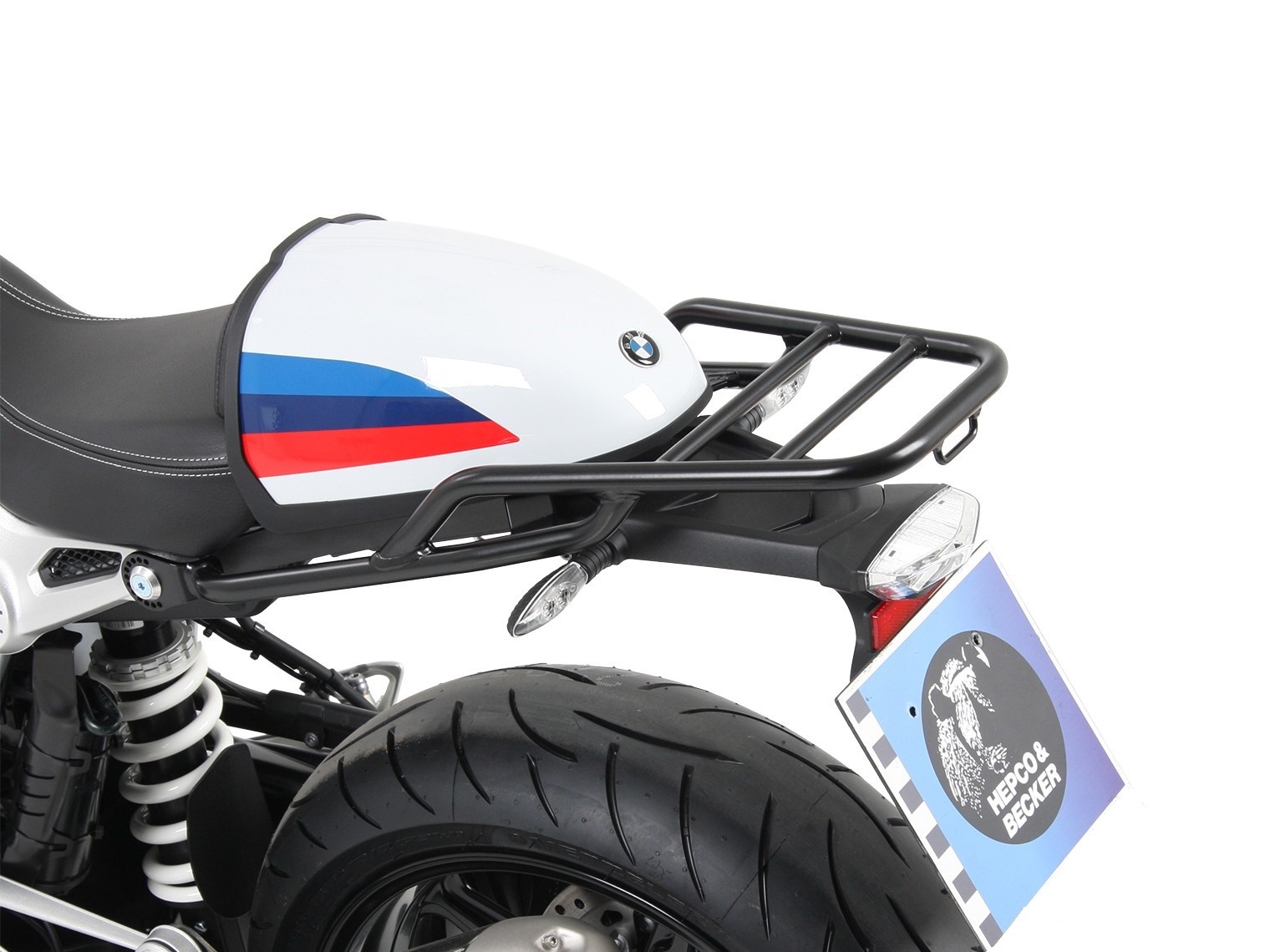 Hepco&Becker Rohrgepäckbrücke schwarz für BMW R nineT Racer 2017-2023