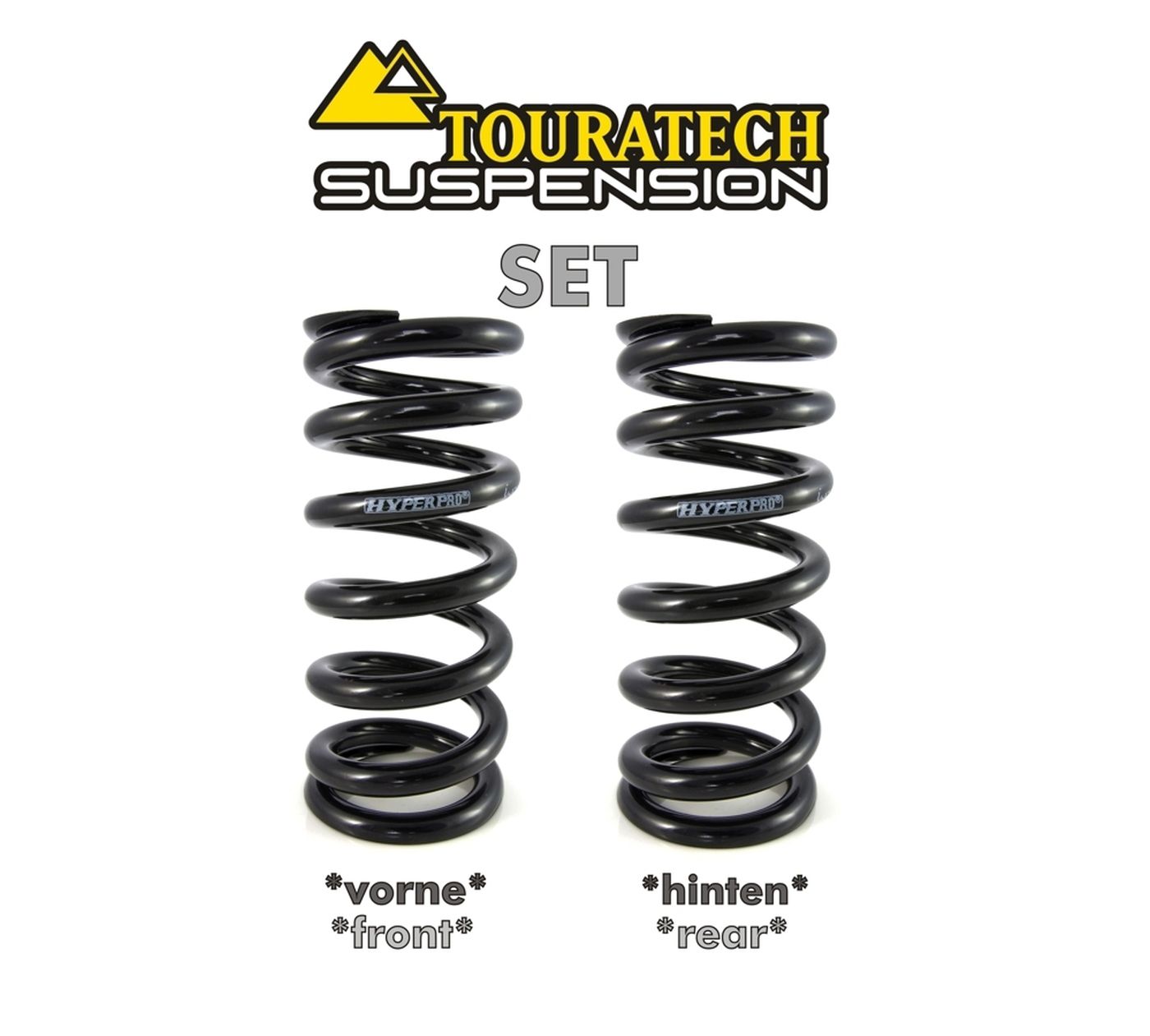 Touratech Suspension Austauschfedern für BMW R1250GS LC factory low ESA 2018 - 2020