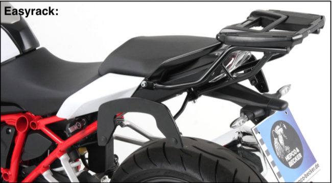 Hepco&Becker Easyrack Topcaseträger schwarz für BMW R1200RS LC (2015-2018)