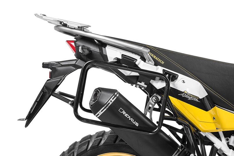 Touratech Kofferträger Edelstahl schwarz für Honda CRF1000L Africa Twin (2018-) + Adventure Sports