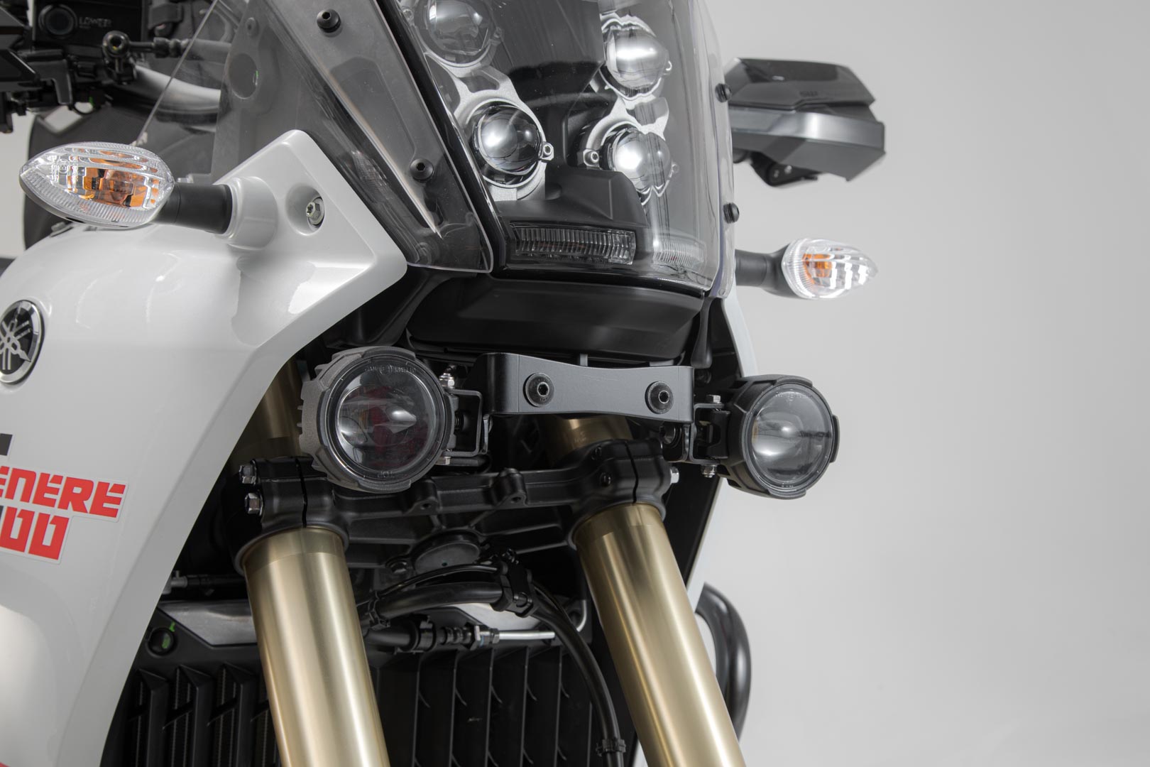 SW-Motech Halter für Zusatzscheinwerfer Schwarz für Yamaha Ténéré 700 (19-)