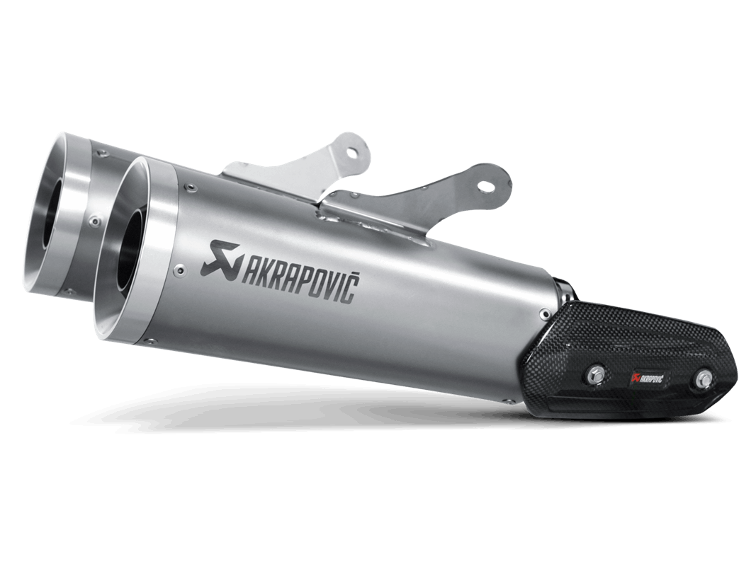 Akrapovic Slip-On Line (Titanium) Auspuff für Star Motorcycles VMAX ab 2012