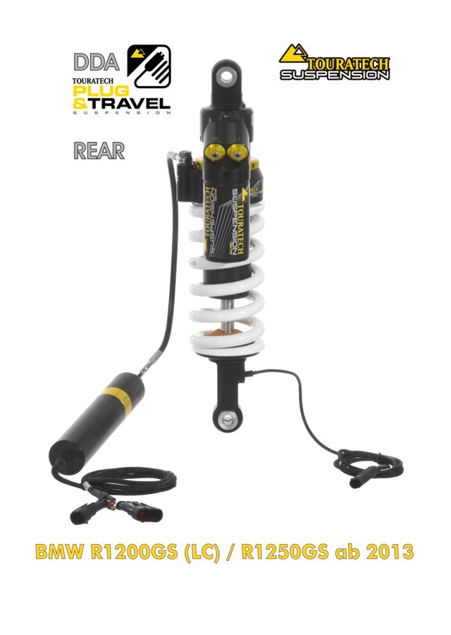 Touratech Suspension Federbein hinten BMW R1200GS LC R1250GS DDA/Plug & Travel ab 2013