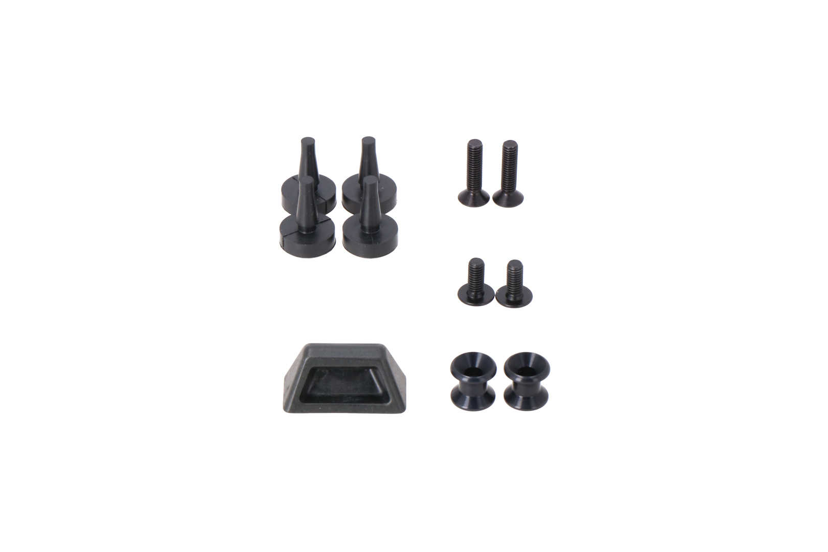 SW-Motech Adapterkit für ADVENTURE-RACK Gepäckträger Schwarz. Für DUSC Aufnahme auf ADVENTURE-RACK