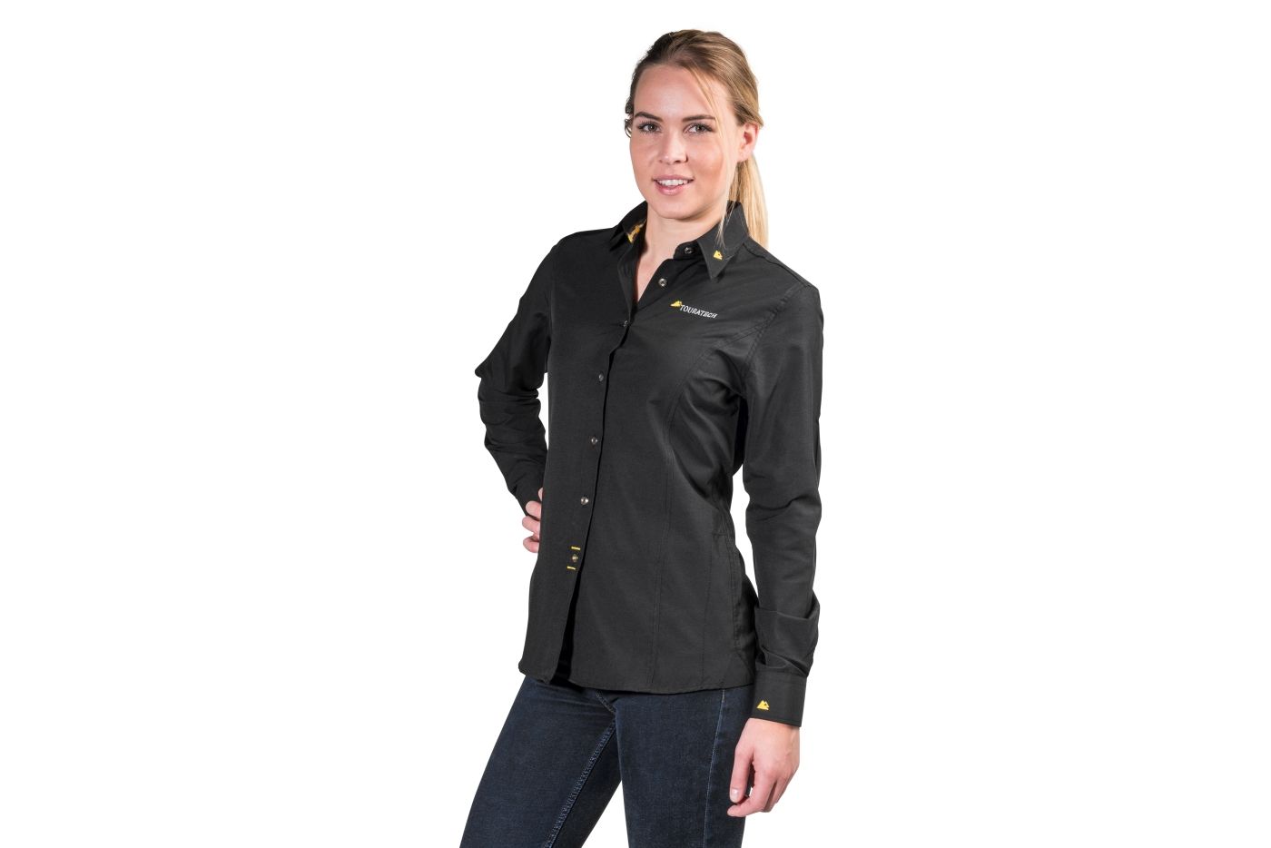 Bluse Touratech Damen schwarz