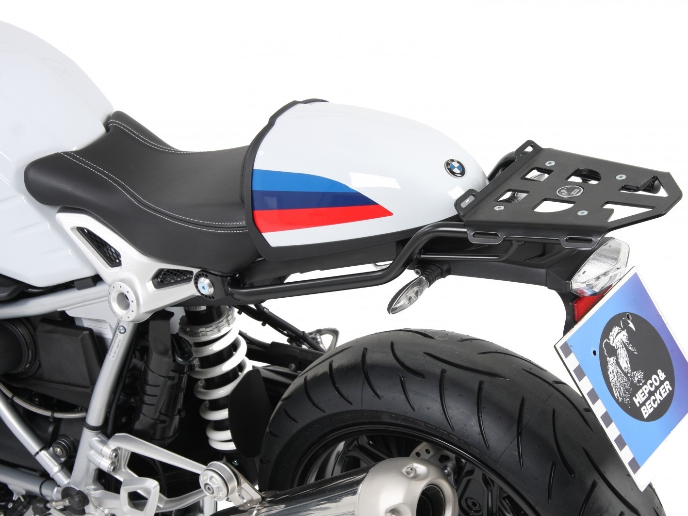 Hepco&Becker Minirack Softgepäck Heckträger schwarz für BMW R nineT Racer 2017-2023