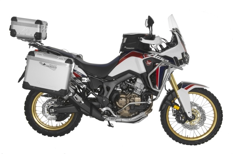 Touratech Kofferhalter Kofferträger Edelstahl für Honda CRF1000L Africa Twin (2015-2017)