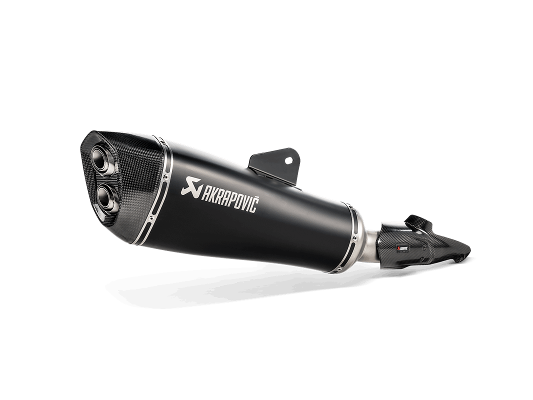 Akrapovic Titan Carbon Auspuff Endschalldämpfer schwarz für BMW R1250R R1250RS