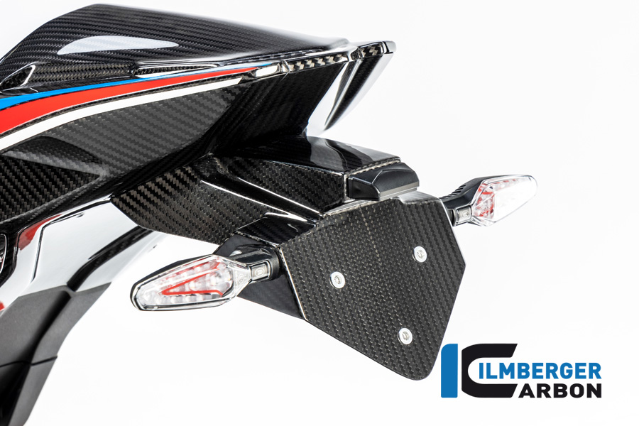 Carbon Kennzeichenträger für BMW S1000RR ab Bj 2019 M1000RR ab Bj 2021 S1000R ab Bj 2021