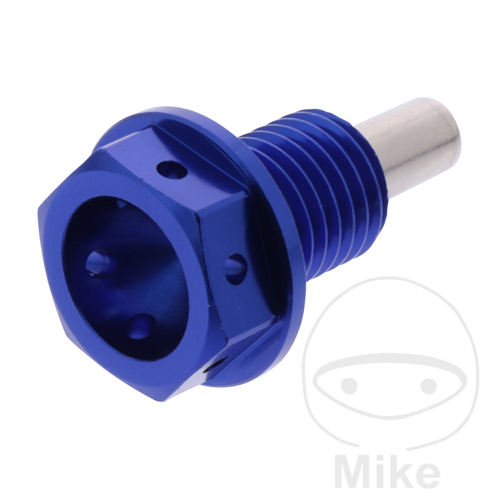 Ölablassschraube magnetisch JMP BoltM12 X 1.50 mm 15 mm Alu Racing blau für BMW C1 125/200