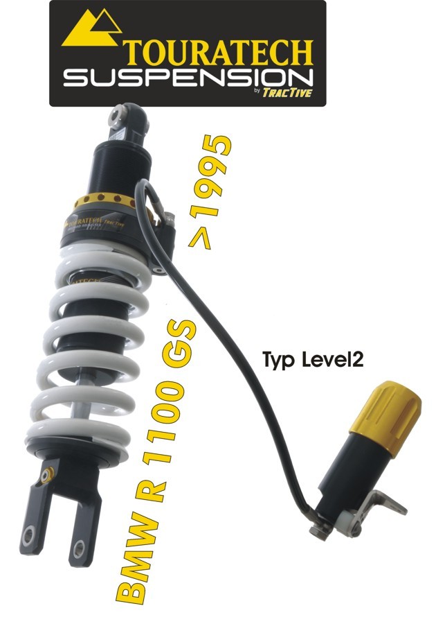 Touratech Suspension Federbein Stoßdämpfer hinten BMW R1100GS ab 1995 Typ *Level2*