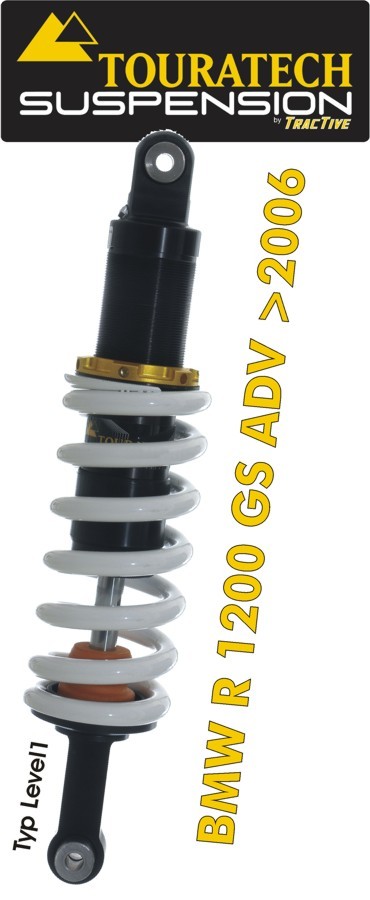 Touratech Suspension Federbein Stoßdämpfer hinten BMW R1200GS Adventure Typ *Level1*