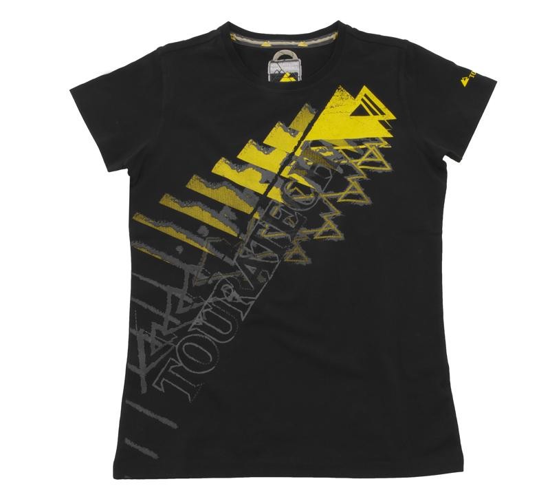 Touratech T-Shirt "Triangel" Damen, schwarz