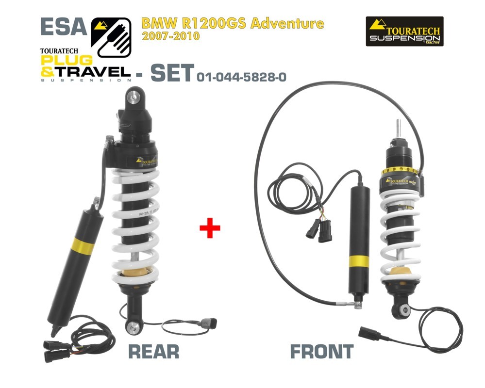 Touratech Suspension Plug & Travel-ESA SET für BMW R1200GS Adventure Model 2007-2010