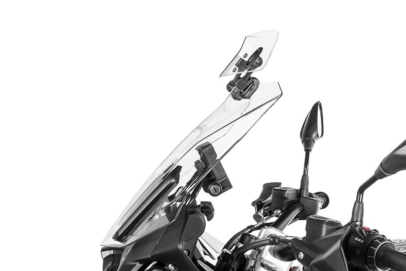 Touratech Windschildspoiler Spoiler Windschild Evo transparent z.B. BMW R 1250 RT GS