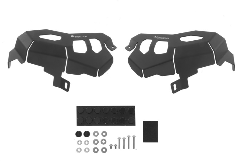 Touratech Zylinderschutz Alu schwarz für BMW R1200GS LC R1200RT LC R1200RS LC R1200R LC