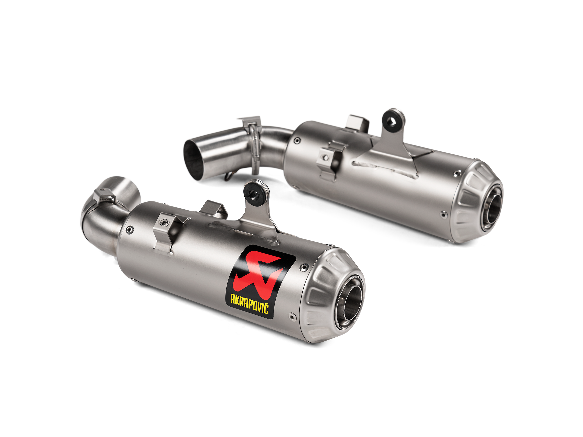 Akrapovic Auspuff Slip-On Line (Titanium) für Ducati Hypermotard 950 / 950 SP 2019