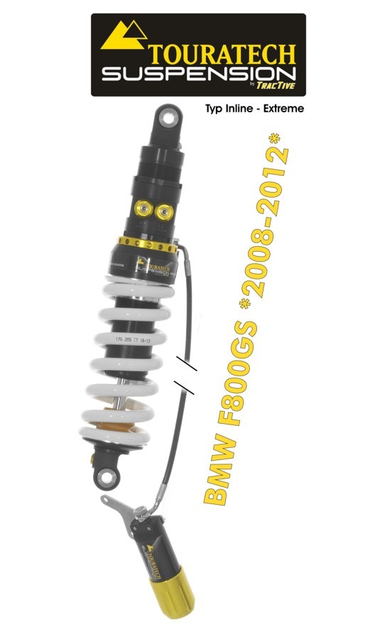 Touratech Suspension Federbein für BMW F800GS 2008-2012 Typ Inline Extreme