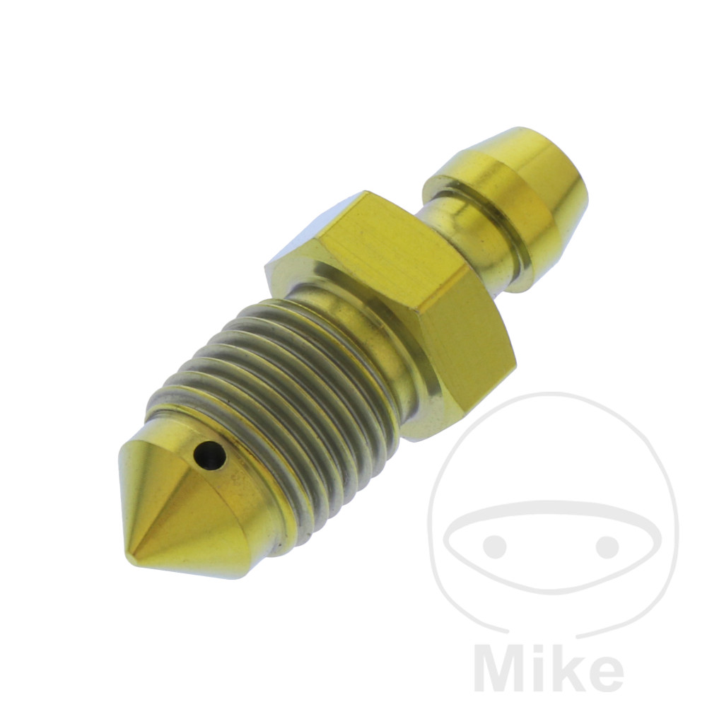 Entlüfterschraube M10 x 1.00 mm Titan gold für BMW C1 F650 F650GS F900R F900XR K75 K100